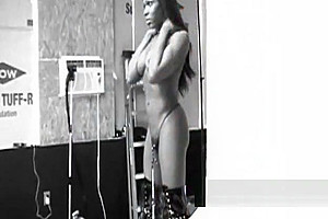 Gabrielle Love - BTS Nipple Clamp Shoot