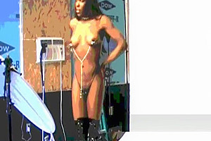 Gabrielle Love - BTS Nipple Clamp Shoot