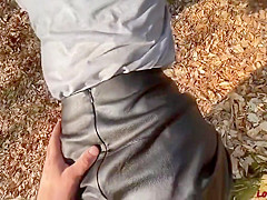 Games In The Woods With Stepsister Ended In Sex