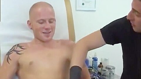 Gavin's male doctors jerking off patients black gay man physical cum