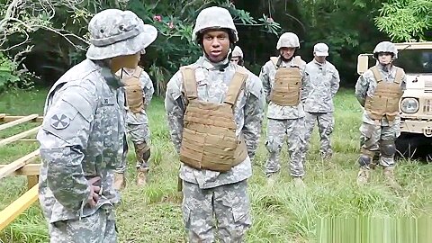 Gay military gangbang and sex army ass Jungle pound fest