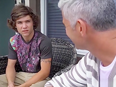 Gay stepdad had a conversation with the boy next door