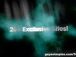 GayAsianPiss Video: Toy That Asian Twink Ass