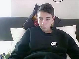 German Cute Boy With Sweet Ass Big Cock On Cam
