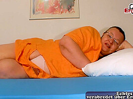 German Fat bbw couple mature milf try amateur casting