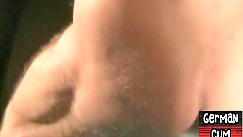 German gaydaddy barebacked in asshole by stud till cumshot