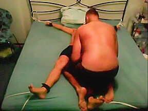 German guy tickled hot at underwear