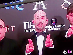 Getting Into Goya Awards To Bang In Bathroom! - Ana Marco