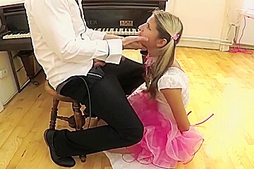 Gina Gerson In Petite Destroyed By Teacher - Pet Slave