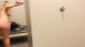 Ginger Banks - Dildo in the Dressing Room