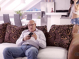 Girl Has A Responsibility To Give Anal Pleasure To Old Man - Bruno Sx And Mira Cuckold