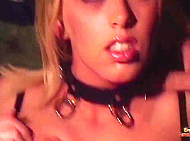 Girl In Black Boobs Enjoys Rough Sex In A Dungeon