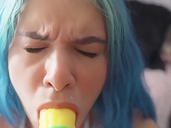 Girl Is Caught Masturbating And Does An Anal Show Because She Loves To Be Seen