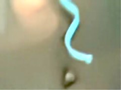 Girl changes her bikini bra and demonstrates nude tits