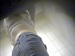 Girl from the change room erotic nudity performance