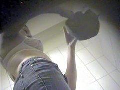Girl from the change room erotic nudity performance