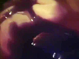 Girl tied by burglar with leather straps