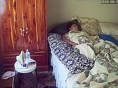 Girlfriend caught pussy playing