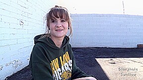 GloryholeSwallow - Roxanne's 1st Visit