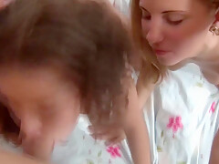 Good Looking German Girls Loves Sucking And Riding A Thick Rod