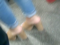 Gorgeous Arabian Feet In High Heels Mules