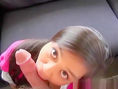 Gorgeous Asian Ex In Outfit Sucking Dick POV