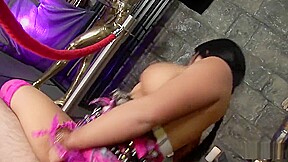 Group sex at the museum with Aletta Ocean