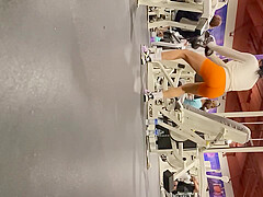 Gym big booty candid