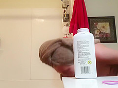 HD Blond GF Bathroom Shower Spy Sexy Small Tits Milf 3-26
