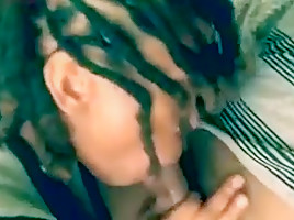 H-Town dyke sucking dick
