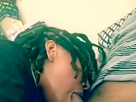 H-Town dyke sucking dick