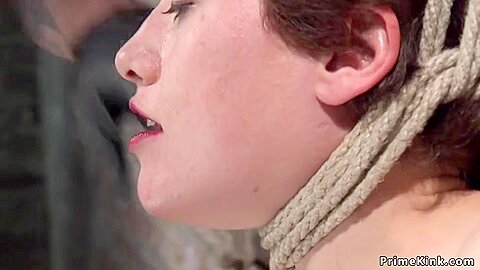 Hairy Babe Ass Fuck Fingered In Hogtie
