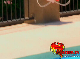 Hairy David Chase Fucks Pool Guy Trevor Bridge