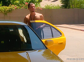 Hairy David Chase Fucks Pool Guy Trevor Bridge