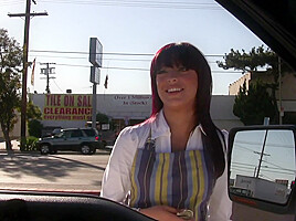 Hard cocked guy is banging this nasty whore while his friend is filming them by Public Pickup