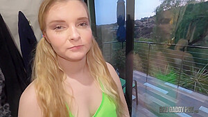 Harlow West In Horny teen 18+ Skips Yoga To Spend Some Quality Time With Her New Stepdad