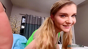 Harlow West In Horny teen 18+ Skips Yoga To Spend Some Quality Time With Her New Stepdad