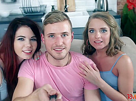 Have Sex-loving teenagers 18+ Share Penis - Sofi Goldfinger And Lovenia Lux