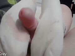 He Likes A Footjob In The Sexy Socks Ive Been Wearing All Day 5 Min