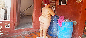 He Spied On My Stepmother While She Was Taking A Shower On The Terrace Of Her House