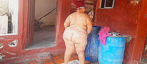 He Spied On My Stepmother While She Was Taking A Shower On The Terrace Of Her House