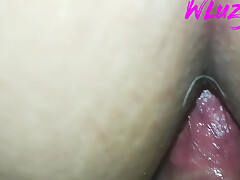 He Sucks My Ass He Fucks My Ass And My Pussy While He Is In Doggy Style - Hot Milf