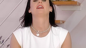 Heeled teen 18+ Sucking Cock
