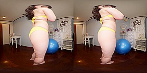 Her First Time in VR, Her First Time with Me; Big Tits Japanese Non-Nude Teasing