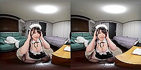 Her First Time in VR, Her First Time with Me; Big Tits Japanese Non-Nude Teasing