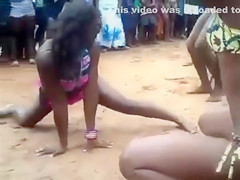Her ass is pretty fat, yet she dances like crazy