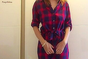 Hidden Masturbation In The Room  Caught Finger Penetration