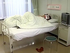 Hikari Kirishma, wild Asian nurse enjoys her patient with pov sex