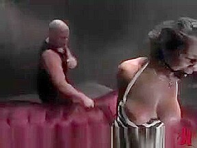 Hooded Blonde Bound And Rough Fucked