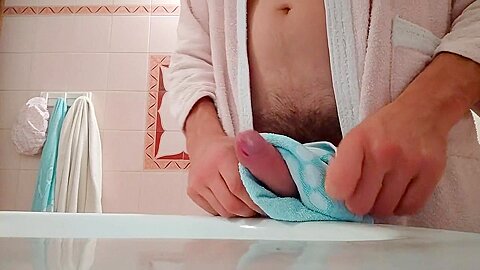 Horny Boy Shower Fun